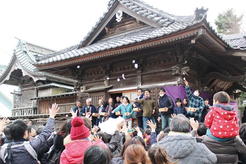 香取神社 節分