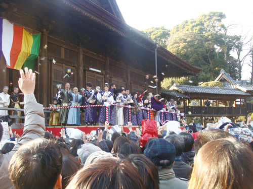 大本山中山法華経寺 節分